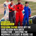 Peregrine Racing Dominates Round 1 of the Meritus Cup 2025 at Meco Kartopia, Bangalore! 🔥